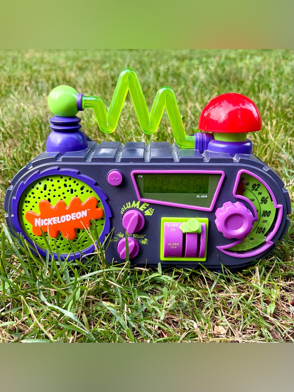 Vintage Nickelodeon Time Blaster Radio/Alarm Clock
